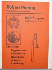 Alter katalog blechblasinstrum gebraucht kaufen  Chemnitz