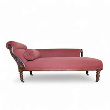Victorian oak chaise for sale  COVENTRY