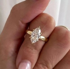 2ct marquise cut d'occasion  Expédié en Belgium