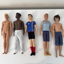 Lote de 5 bonecas da moda masculina Barbie Ken Mattel comprar usado Lote de 5 bonecas da moda masculina Barbie Ken Mattel comprar usado  Enviando para Brazil