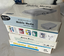 Lote de 4 bandejas de disco rígido removíveis para rack móvel – Estado misto comprar usado  Enviando para Brazil