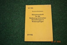 Dv982 dienstvorschrift bedienu gebraucht kaufen  Wilsdruff