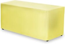 Capa de mesa retangular lavável amarela buffet festa jantar casamento exposição comprar usado  Enviando para Brazil