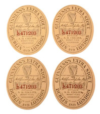 Four vintage guinness for sale  KENDAL