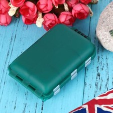 Caixa de plástico caixa de equipamento de pesca pequena caixa de acessórios quadrada anzol comprar usado  Enviando para Brazil