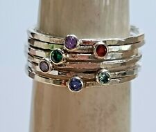 Sterling silver stacking for sale  COCKERMOUTH