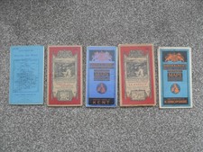 Five road maps for sale  SOUTHPORT