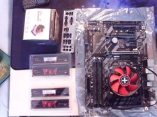 Bundle mainboard gigabyte gebraucht kaufen  Hamburg