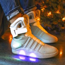 Tênis de basquete adulto carregamento USB sapatos luminosos LED moda masculina iluminada, usado comprar usado  Enviando para Brazil