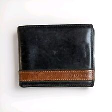 Carteira dobrável Fossil Quinn flip ID marrom ML3644 preta, usado comprar usado  Enviando para Brazil