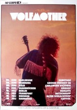 Wolfmother 2023 plakat gebraucht kaufen  Oberhausen