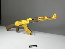 Suporte AK-47 dourado – modelo de exibição estática em tamanho real comprar usado  Enviando para Brazil