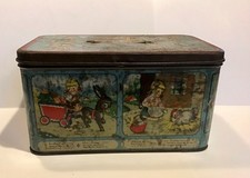 Scatola latta vintage usato  Verona