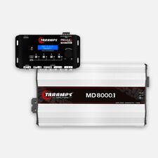 Usado, Taramps MD 8000.1 Mono Channel 1 ohm + Processador de áudio Pro 2.4S. comprar usado  Brasil 