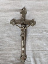 Antico crocifisso legno usato  Peveragno