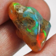 Pepita de opala Welo polida etíope 15,5 ct faceta esculpida espécime bruto USL357 comprar usado  Enviando para Brazil