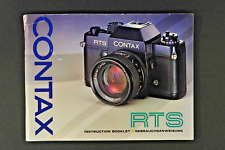 Contax rts bedienungsanleitung gebraucht kaufen  Wittmund