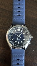 Relógio Citizen CBO220-85L mostrador azul controlado por rádio hora mundial masculino Eco-Drive, usado comprar usado  Enviando para Brazil