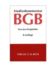 Studienkommentar bgb jan gebraucht kaufen  Trebbin