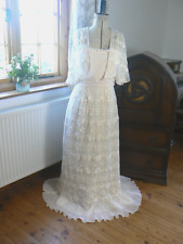 Vintage ivory wedding for sale  TAUNTON