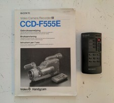 Manuale telecomando videocamer usato  Roma