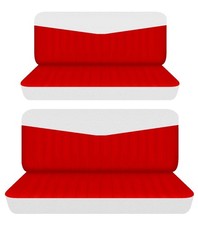 Compatível com 1959 a 1963 Buick Invicta 4 portas capas de banco dianteiro e traseiro branco vermelho comprar usado Compatível com 1959 a 1963 Buick Invicta 4 portas capas de banco dianteiro e traseiro branco vermelho comprar usado  Enviando para Brazil