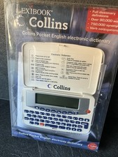Lexibook collins pocket for sale  DURHAM