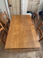 Solid oak refectory for sale  LEWES