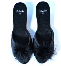 Vintage clarks black for sale  LUTON