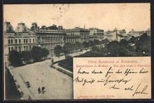 Używany, Kraków, Ulica Basztowa, pocztówka 1899  na sprzedaż  Wysyłka do Poland