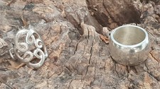 Ring bandring 925 gebraucht kaufen  Bad Bevensen