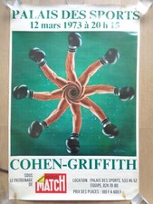 Affiche ancienne boxe d'occasion  Douarnenez