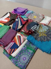 Bundle silk scarves for sale  AYLESBURY