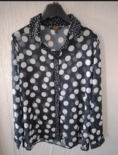 Lipsy sheer blouse for sale  HOVE