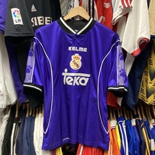 Camisa de futebol 1997-98 Real Madrid Away vintage KELME TEKA comprar usado  Enviando para Brazil