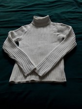 cotton polo neck jumpers women for sale  LONDON
