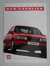 Vauxhall cavalier brochure for sale  BOURNEMOUTH