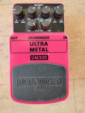 Usado, Pedal de efeitos de guitarra Behringer UM300 ultra metal distorção comprar usado  Enviando para Brazil