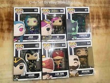 Usado, Bonecos autênticos Funko Pop 6 Jinx+Vi+Thresh+Lee Sin+Braum League of Legends LOL comprar usado  Enviando para Brazil