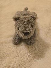 Brinquedo de pelúcia para bebê HTF Carters dormindo deitado cinza urso 66746 comprar usado  Enviando para Brazil