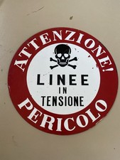 Insegna tabella pericolo usato  Casalecchio di Reno