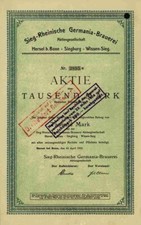 Sieg germania brauerei gebraucht kaufen  Bayreuth