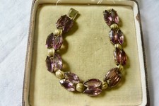 Vintage amethyst glass for sale  OLNEY