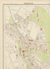 Karte harrogate dem gebraucht kaufen  Fürth