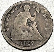 1857 seated liberty for sale  Torrance