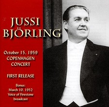 Jussi bjorling 1959 for sale  UK