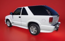 BLAZER EXTREME 2DR 2001-2005 QUARTO PAINEL MOLDURA REVESTIMENTO ESQUERDO ACABAMENTO SEM RACHADURAS comprar usado  Enviando para Brazil
