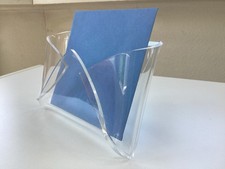 Briefständer halter acryl gebraucht kaufen  Bremen