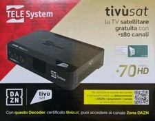  DECODER HD TIVÙSAT  TESSERA  INCLUSA SATELLITARE  comprar usado  Enviando para Brazil