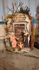Presepe campana vetro usato  Napoli